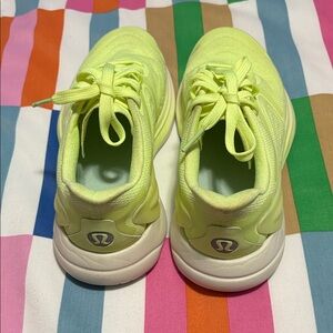 lululemon athletica Lime Athletic Shoes